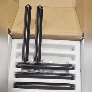 High Quality 5" Oil Rubbed Bronze Cabinet Hardware 10 Pcs. ASKANO No Prints